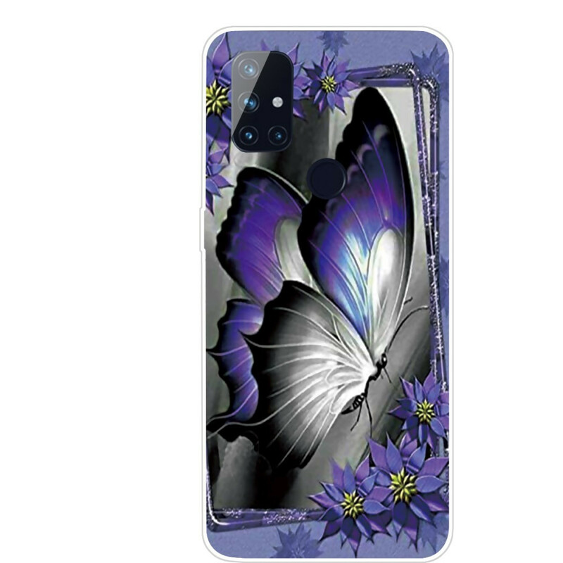 OnePlus Nord N100 fodral Royal Butterfly