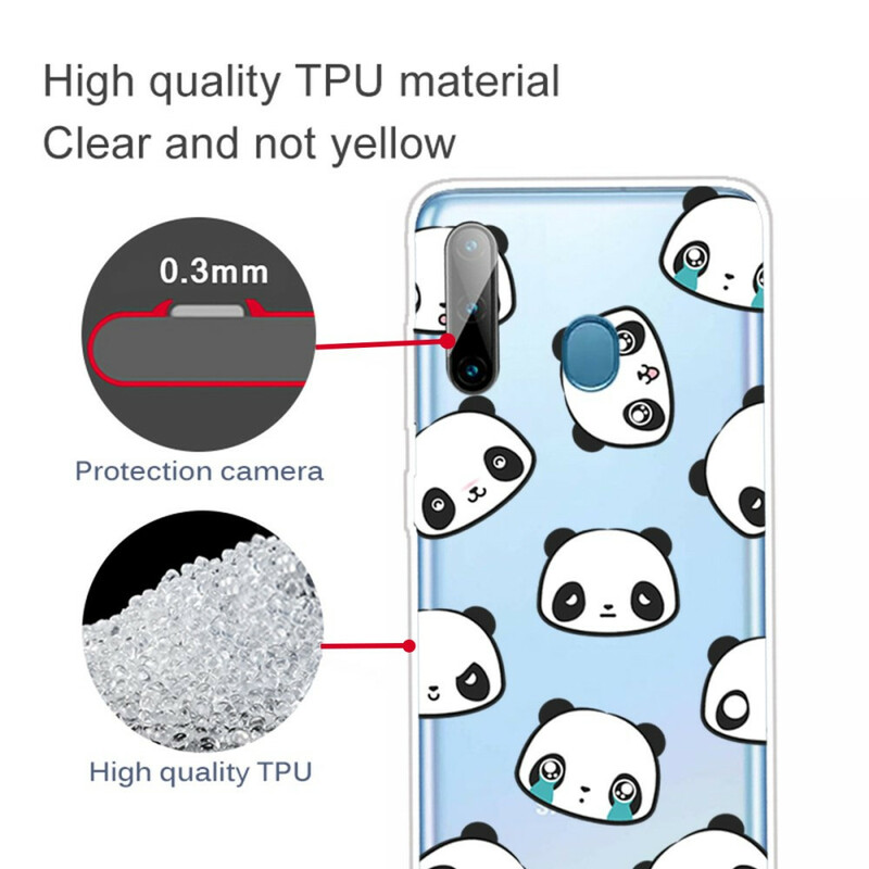 Samsung Galaxy M11 Clear SkalSentimental Pandas