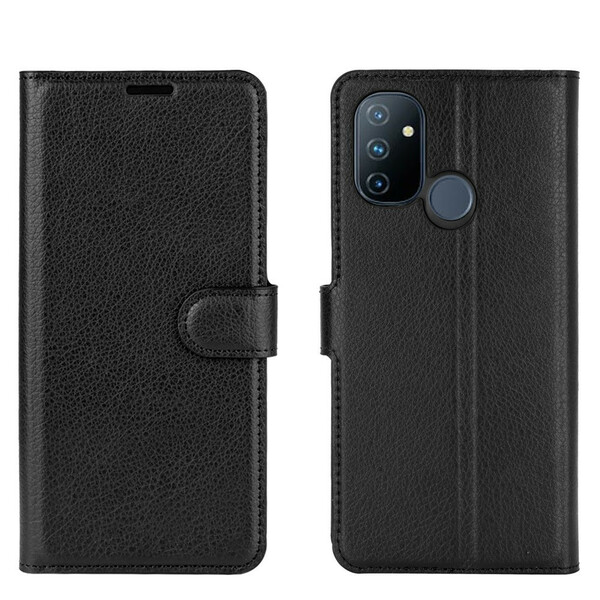 OnePlus Nord N100 Classic Lychee Effekt Case