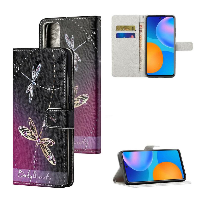 Fodral Huawei P Smart 2021 Dragonfly med rem