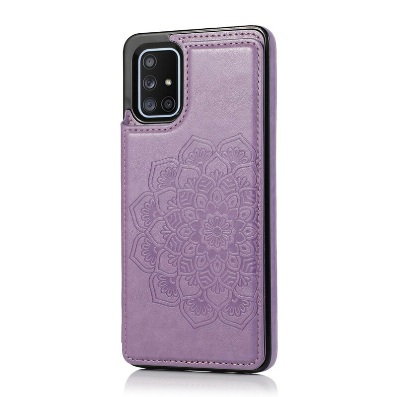 Samsung Galaxy A51 fodral Mandala Print kortfodral