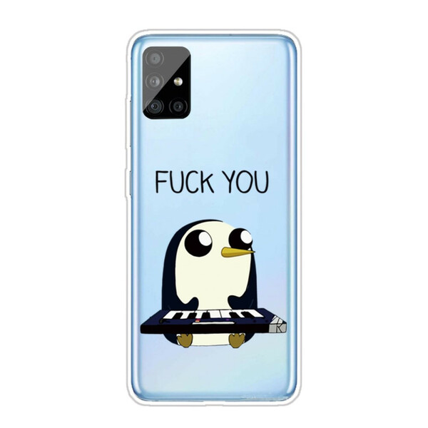 Samsung Galaxy A51 fodral Penguin Fuck You