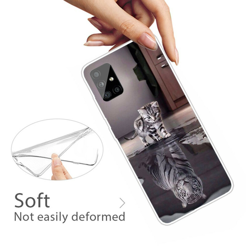 Samsung Galaxy A51-fodral Ernest the Tiger