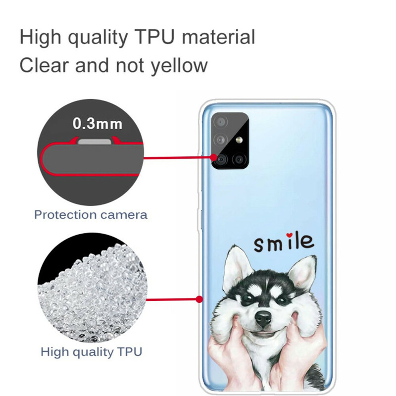 Samsung Galaxy A51 Smile Dog Case