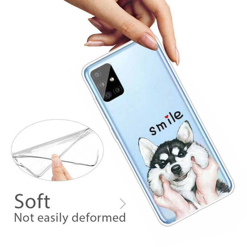 Samsung Galaxy A51 Smile Dog Case