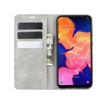 Flip Cover Samsung Galaxy A10 Läder effekt Vintage stilfullt