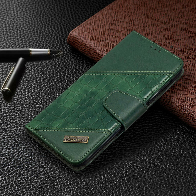 Samsung Galaxy A10 Classic fodral med krokodilskinn