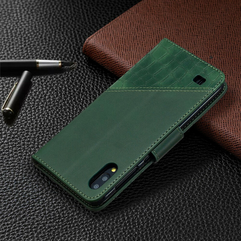 Samsung Galaxy A10 Classic fodral med krokodilskinn