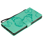 Samsung Galaxy Note 20 Ultra SkalGiant Butterflies med rem