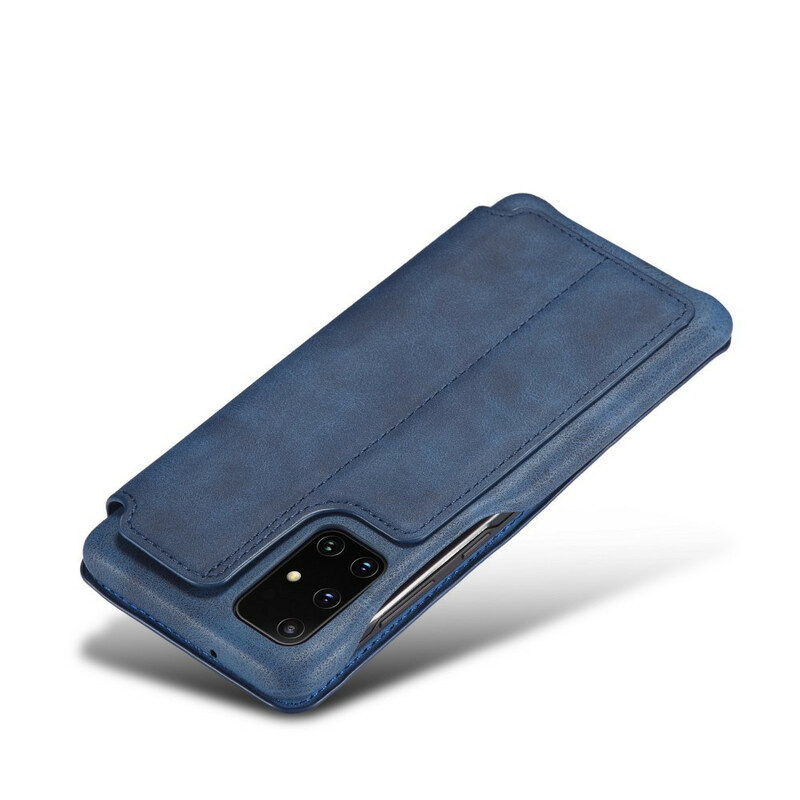 Flip Cover Samsung Galaxy A31 LC.IMEEKE Läder Effekt