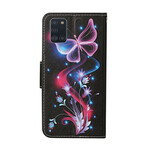 Samsung Galaxy A31 fodral med fjärilar och band