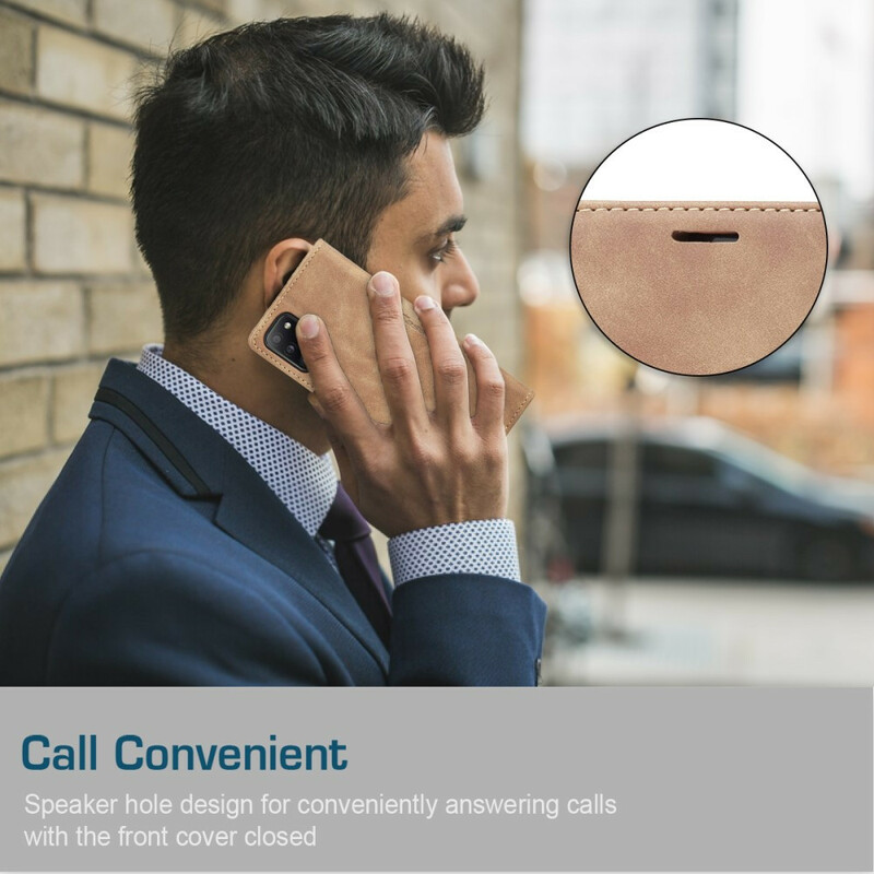 Flip Cover Samsung Galaxy A31 CASEME Lädermaterial