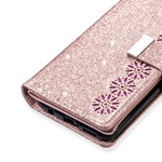 Samsung Galaxy A31 Glitter Wallet Zip Case