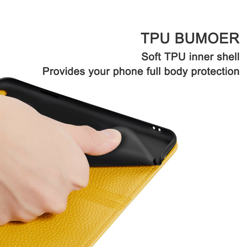 Flip Cover Samsung Galaxy A51 Läderkonst Ultra Chic