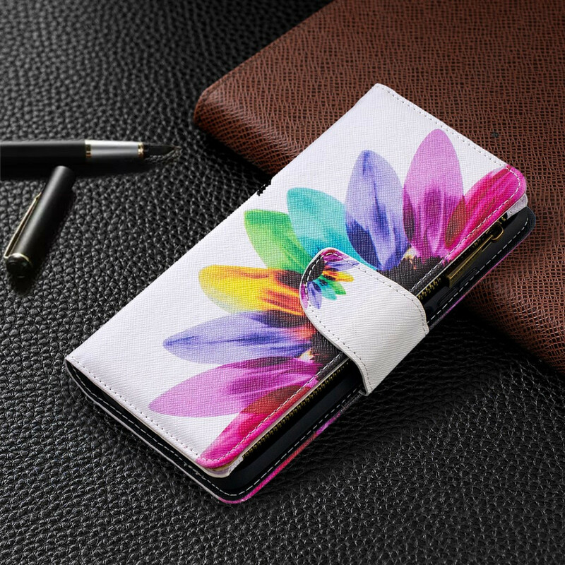 Xiaomi Mi 10T Lite 5G / Redmi Note 9 Pro 5G Zipped Pocket Flower