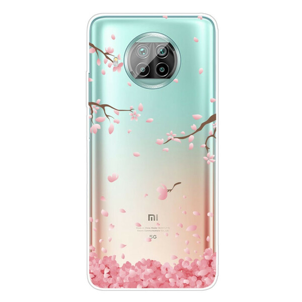 Xiaomi Mi 10T Lite 5G / Redmi Note 9 Pro 5G fodral med blomma grenar