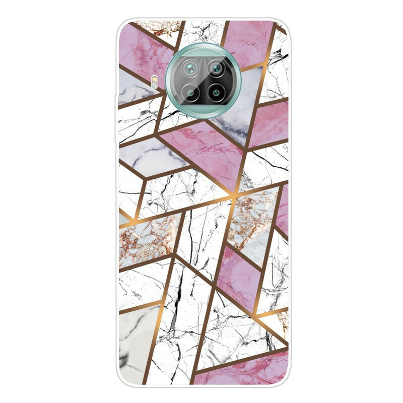 Xiaomi Mi 10T Lite 5G / Redmi Note 9 Pro 5G Marble Geometry Case