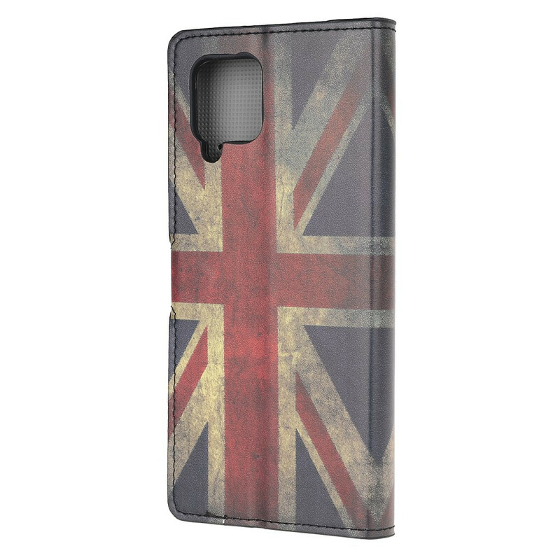 Samsung Galaxy A12 fodral England Flagga