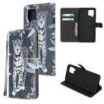 Samsung Galaxy A12 Leopard Rem Case