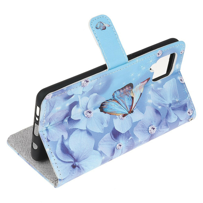 Samsung Galaxy A12 Diamond Butterfly Rem Case