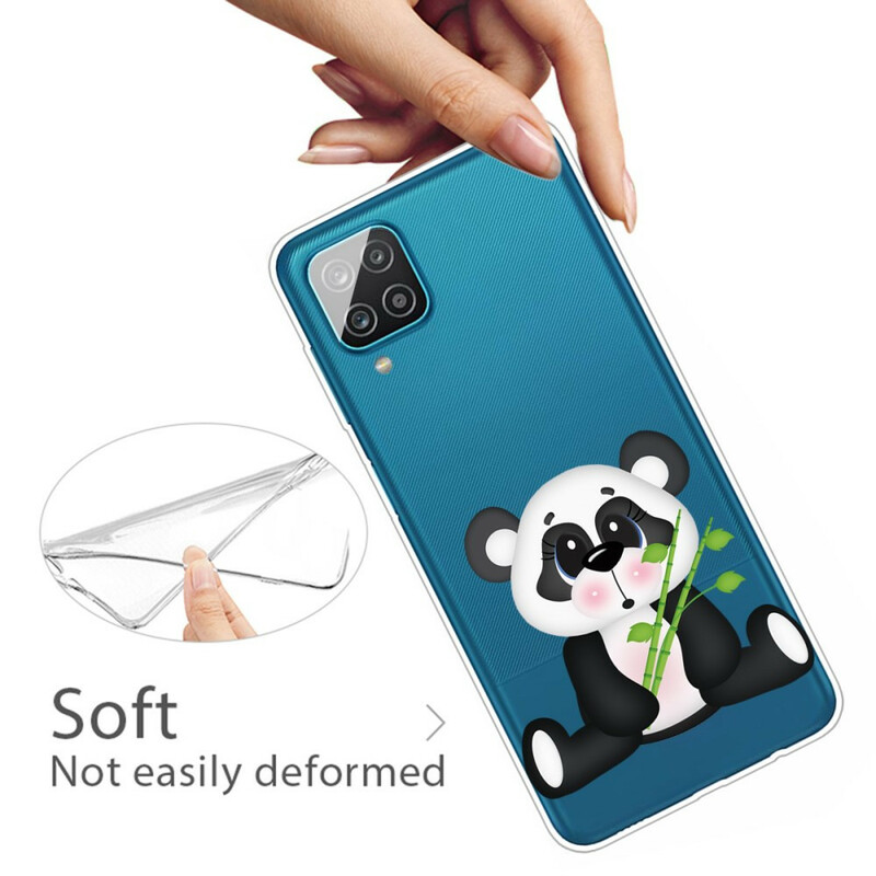 Samsung Galaxy A12 Clear SkalSad Panda