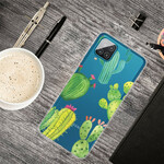 Samsung Galaxy A12 Cactus Watercolour Case