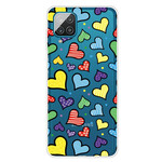 Samsung Galaxy A12 Multicolour Heart Case