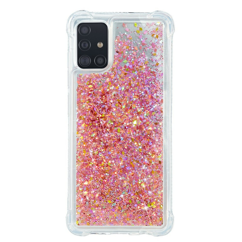 Samsung Galaxy A51 Cover Glitter