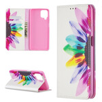 Flip Cover Samsung Galaxy A12 Watercolour Flower