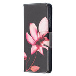 Samsung Galaxy A12 fodral Rosa blomma