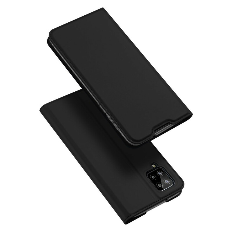 Flip Cover Samsung Galaxy A12 Skin Pro DUX