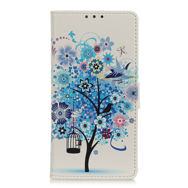 Samsung Galaxy S21 5G blomma trädfodral