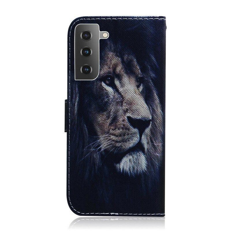 Samsung Galaxy S21 5G fodral för drömmande lejon