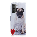 Samsung Galaxy S21 5G fodral för mopshund