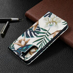 Flip Cover Samsung Galaxy S21 5G Leaves