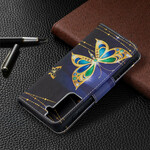 Samsung Galaxy S221 5G fodral Fjärilar
