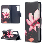 Samsung Galaxy S21 5G fodral Rosa blomma