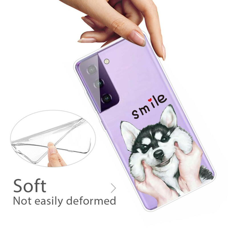 Samsung Galaxy S21 5G Smile hundfodral