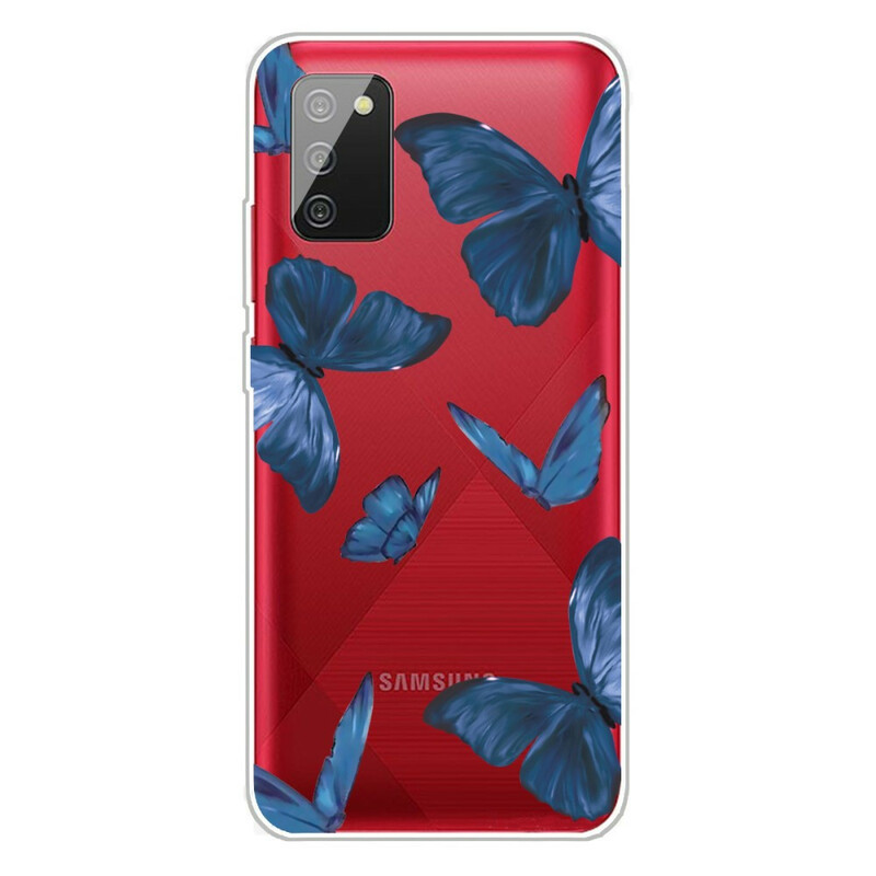 Fodral Samsung Galaxy A02s Vilda fjärilar