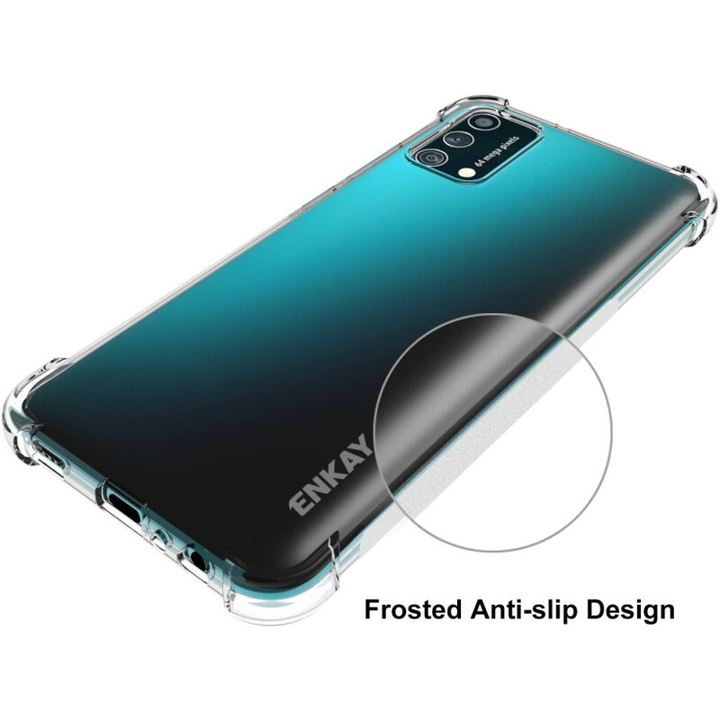 Samsung Galaxy A02s genomskinligt fodral ENKAY
