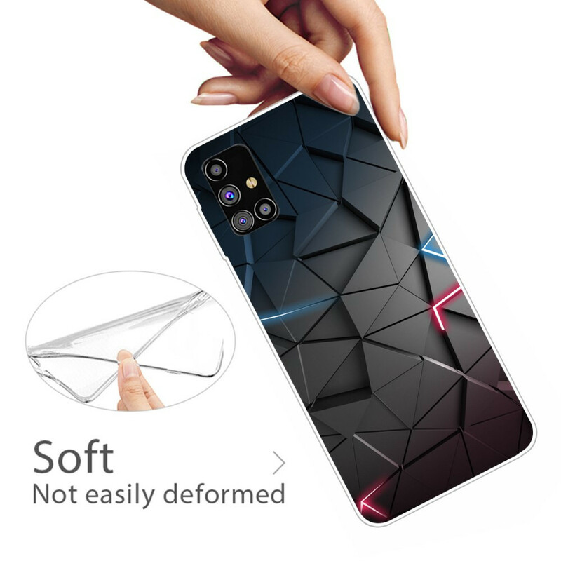 Samsung Galaxy M51 Flexible Geometry Case