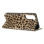 Samsung Galaxy S21 5G Leopard-fodral