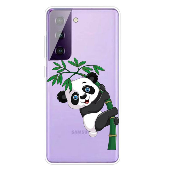 Samsung Galaxy S21 5G Panda fodral på bambu