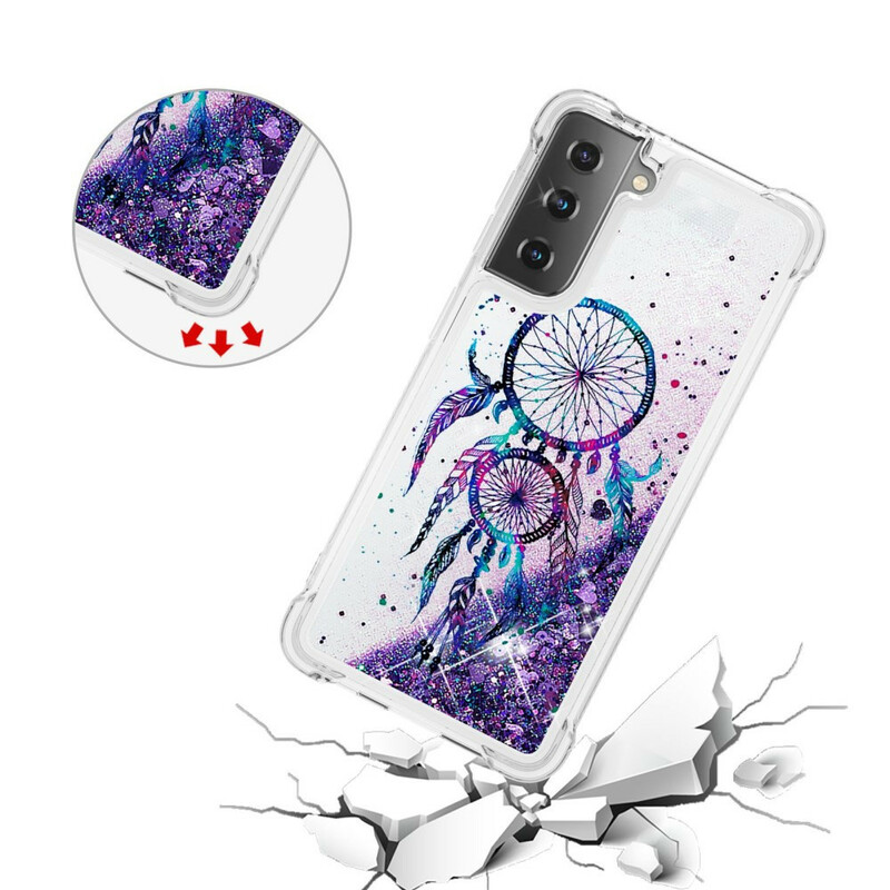 Samsung Galaxy S21 Plus 5G Glitter Dream Catcher Case