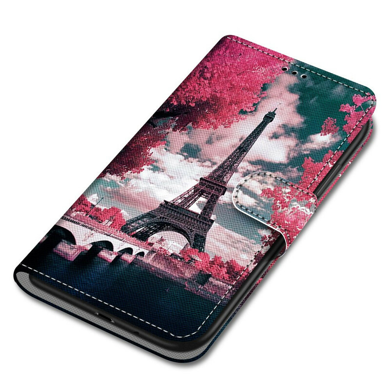 Samsung Galaxy S21 5G fodral Paris i blommor