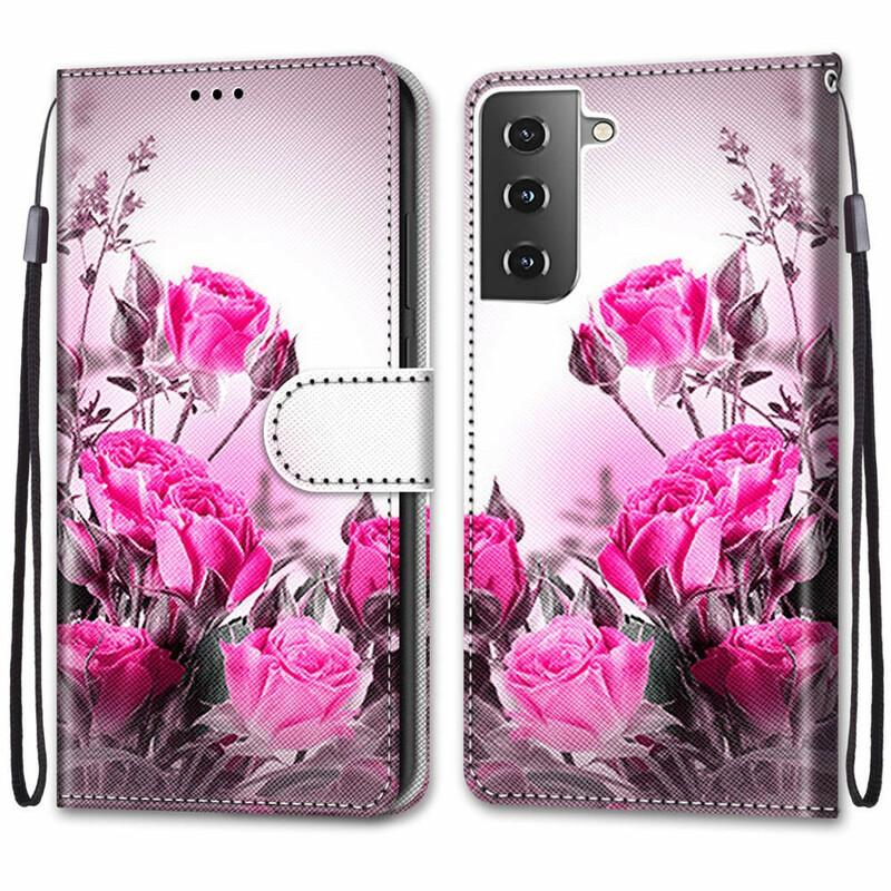 Samsung Galaxy S21 5G fodral Magic Flowers