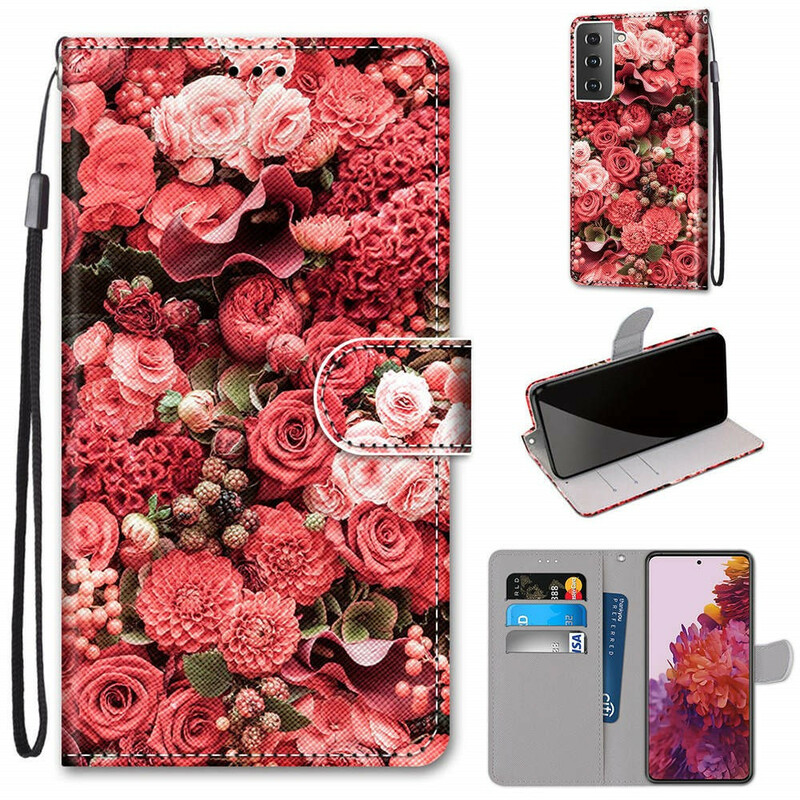 Samsung Galaxy S21 5G Romance Floral Case