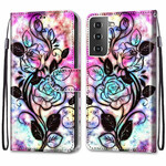 Samsung Galaxy S21 5G fodral Neon blommor