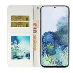 Samsung Galaxy S21 5G fodral med blommor