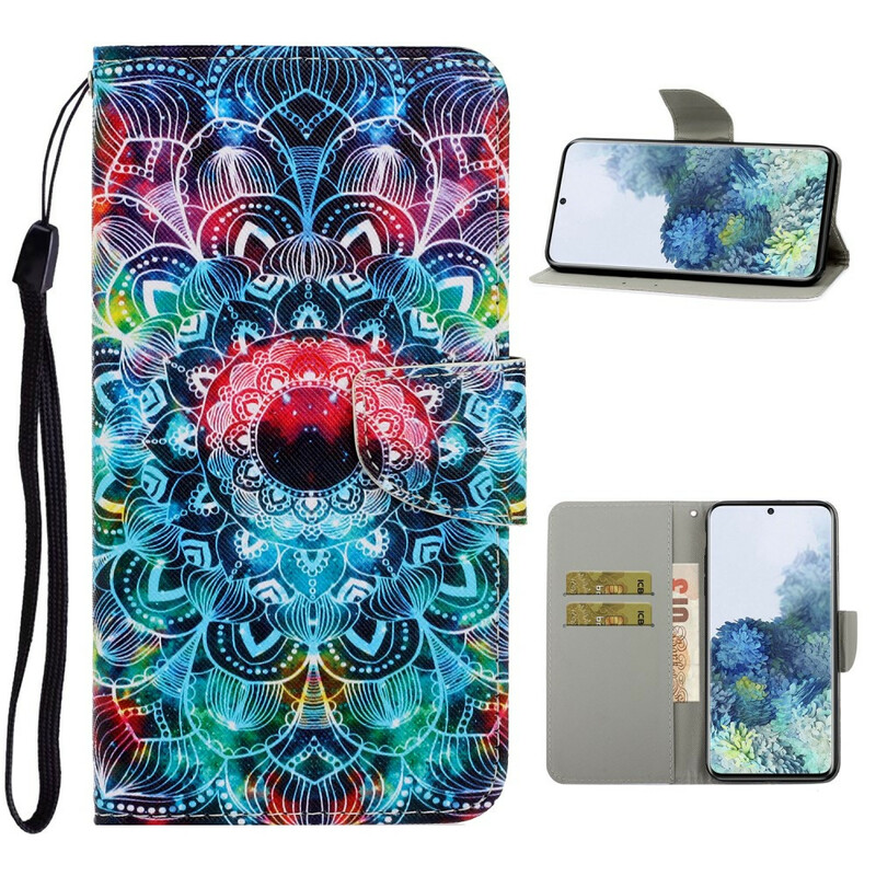 Samsung Galaxy S21 5G Flashy Mandala Rem Case